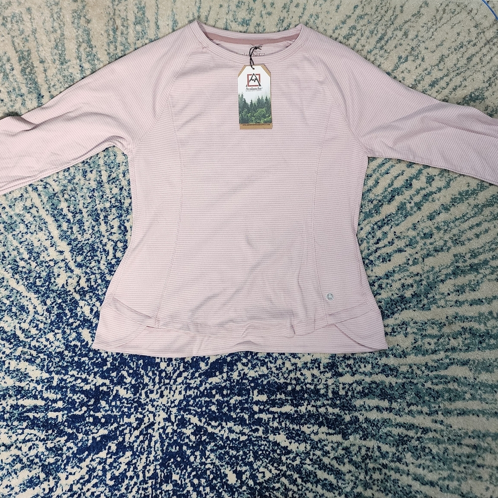Avalanche Soft Pink Long Sleeve Tee